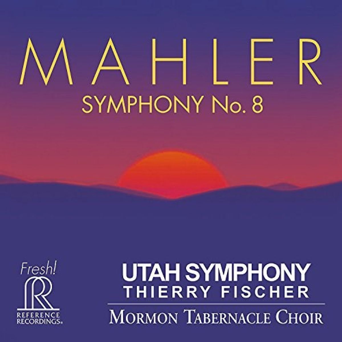 Afbeelding van Utah Symphony Orchestra, Mormon Tabernacle Choir, Thierry Fischer, The Madeleine Choir School - Mahler Symphony No. 8