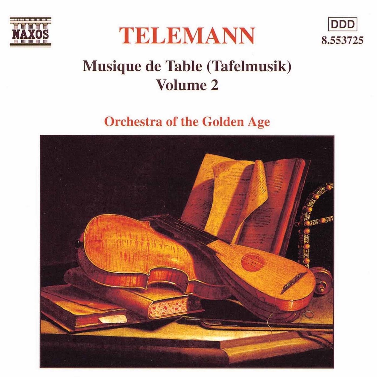 Afbeelding van Orchestra Of The Golden Age - Telemann: Tafelmusik Volume 2