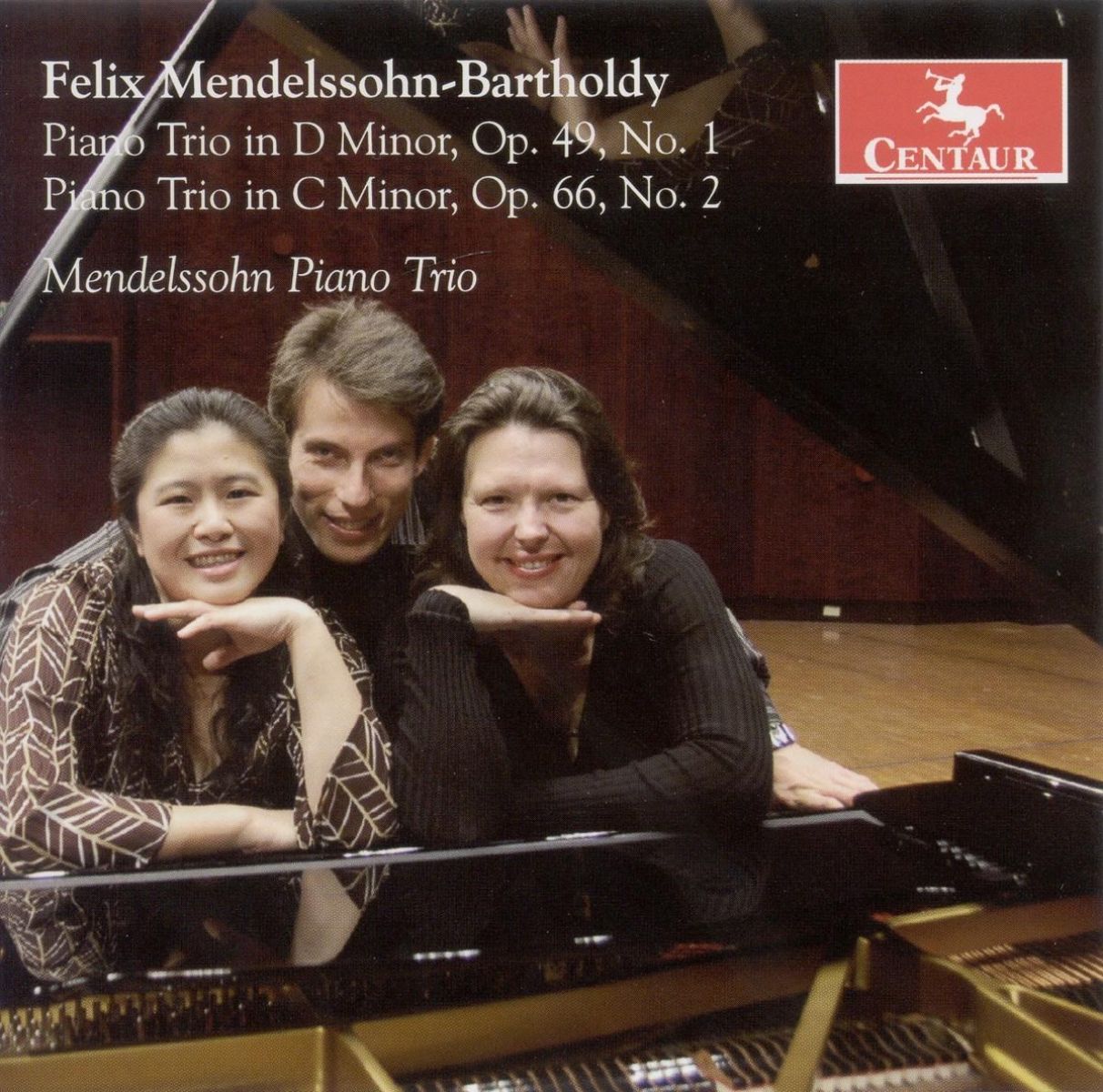 Afbeelding van Mendelssohn Piano Trio - Mendelssohn-Bartholdy: Piano Trios Op. 49 No. 1 & Op. 66 No. 2