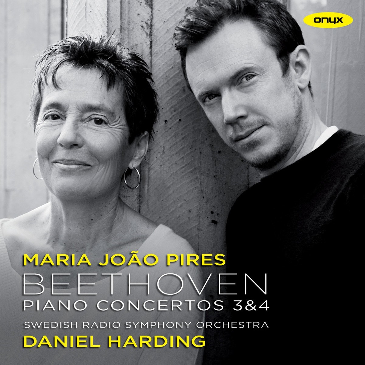 Afbeelding van Maria João Pires, Swedish Radio Symphony Orchestra, Daniel Harding - Beethoven: Piano Concertos Nos. 3 & 4