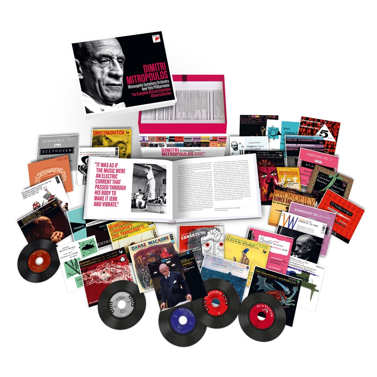 Dimitri Mitropoulos, Minneapolis Symphony Orchestra, New York Philharmonic - The Complete RCA And Columbia Album Collection