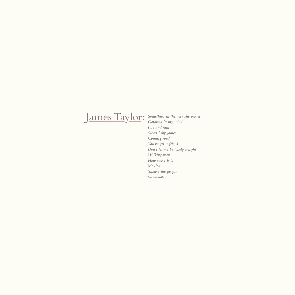 Afbeelding van James Taylor - James Taylor's Greatest Hits