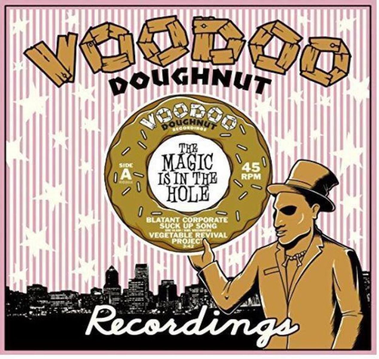 Afbeelding van Vegetable Revival Project & The Pynnacles - Garage Rock Split