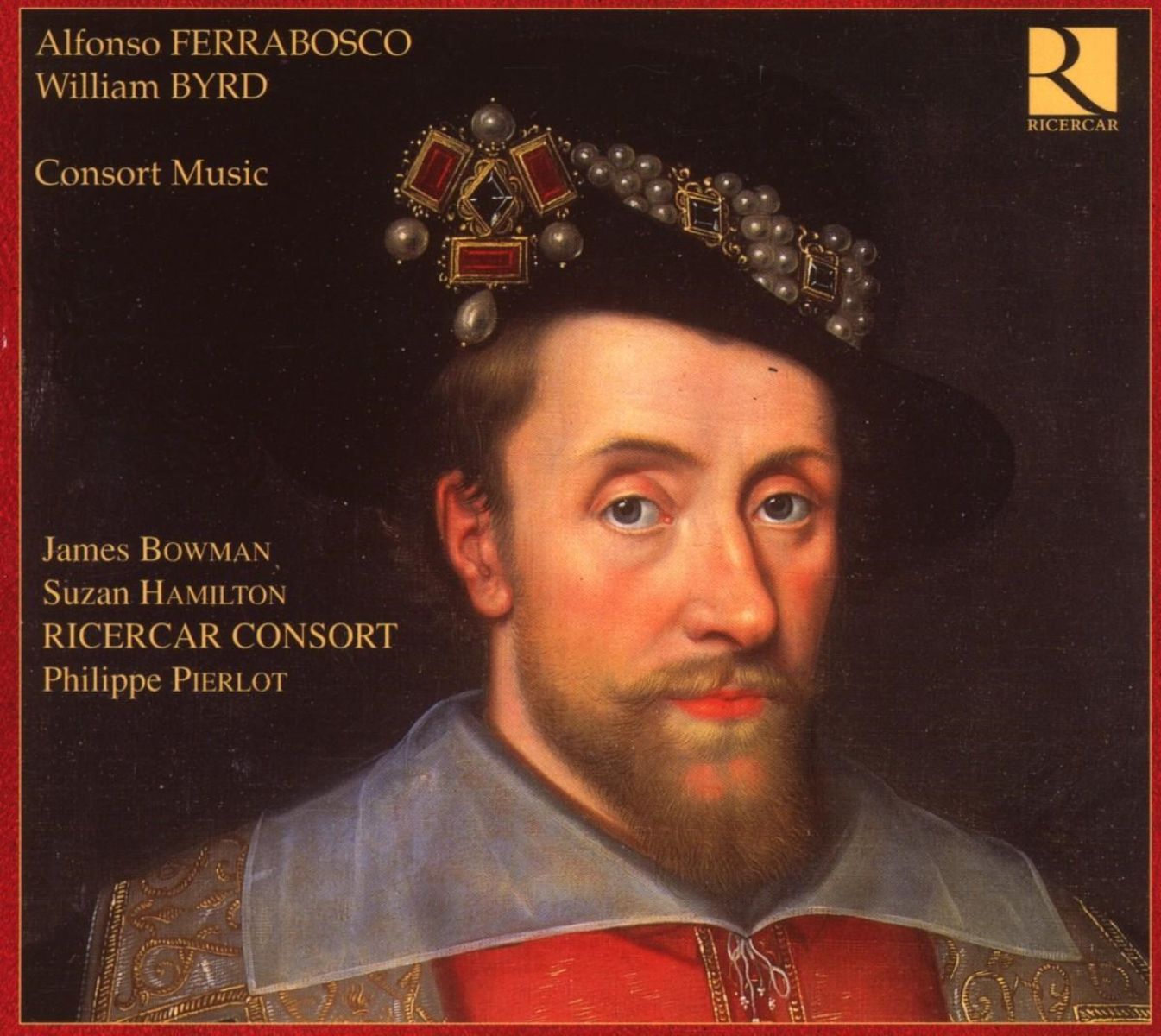 Afbeelding van James Bowman, Suzan Hamilton, Ricercar Consort, Philippe Pierlot - Consort Music