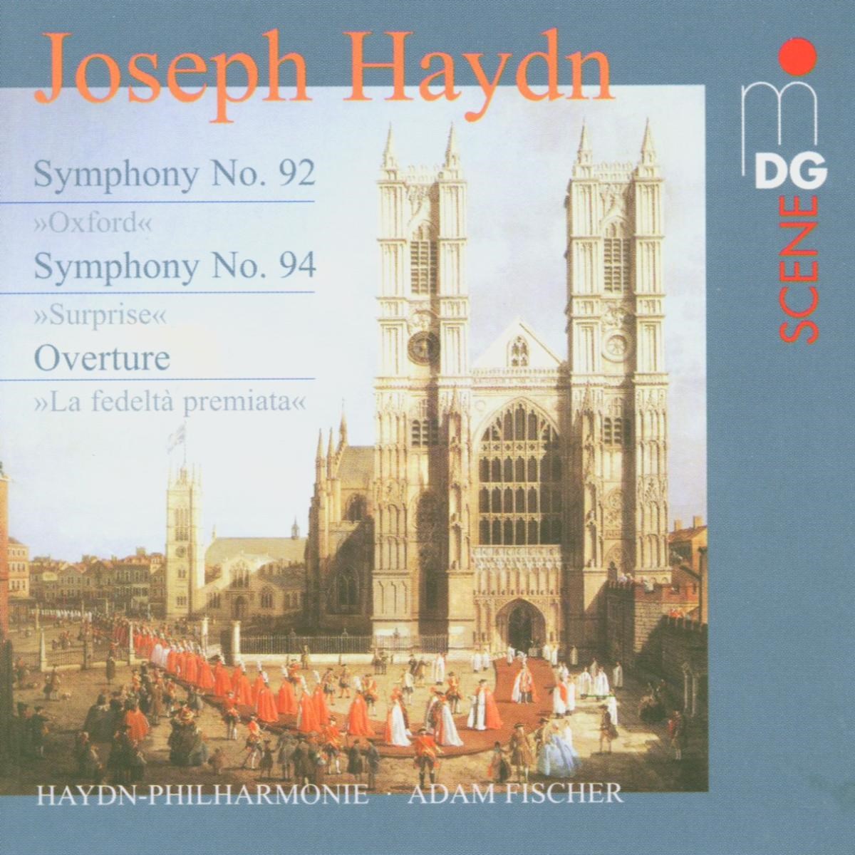 Afbeelding van Haydn-Philharmonie, Adam Fischer - Haydn: Sinfonien 92 & 94 | Ouverture