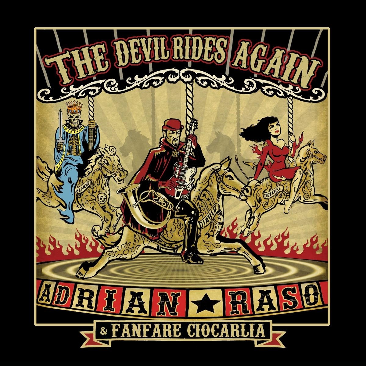 Afbeelding van Fanfare Ciocarlia & Adrian Raso - The Devil Rides Again