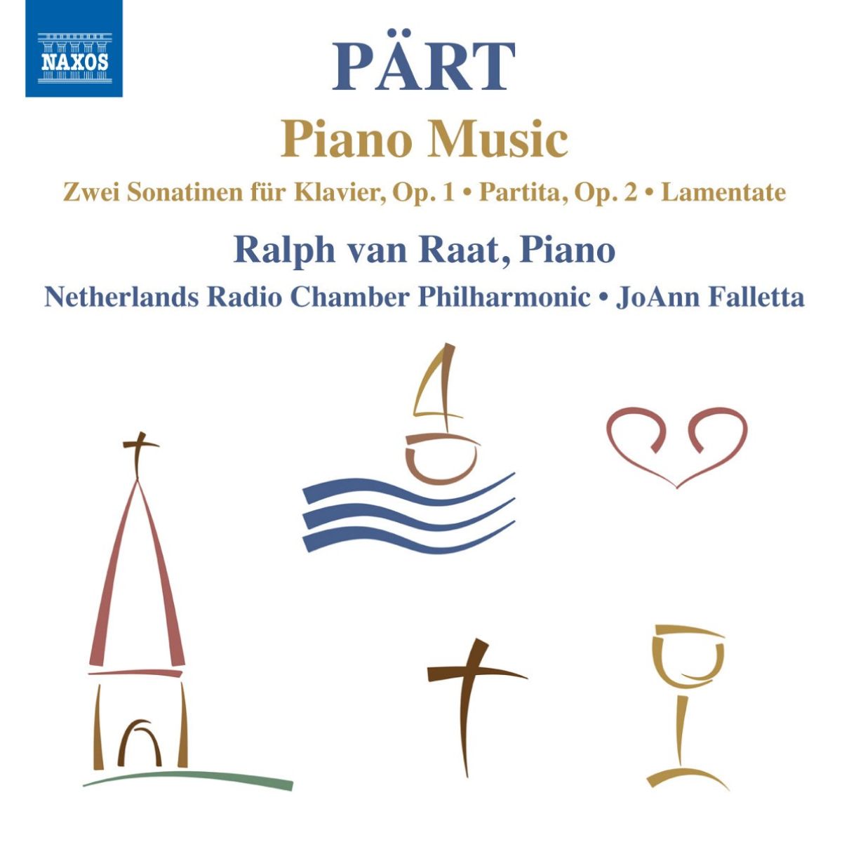 Ralph van Raat, Netherlands Radio Chamber Philharmonic, JoAnn Falletta - Pärt: Piano Music