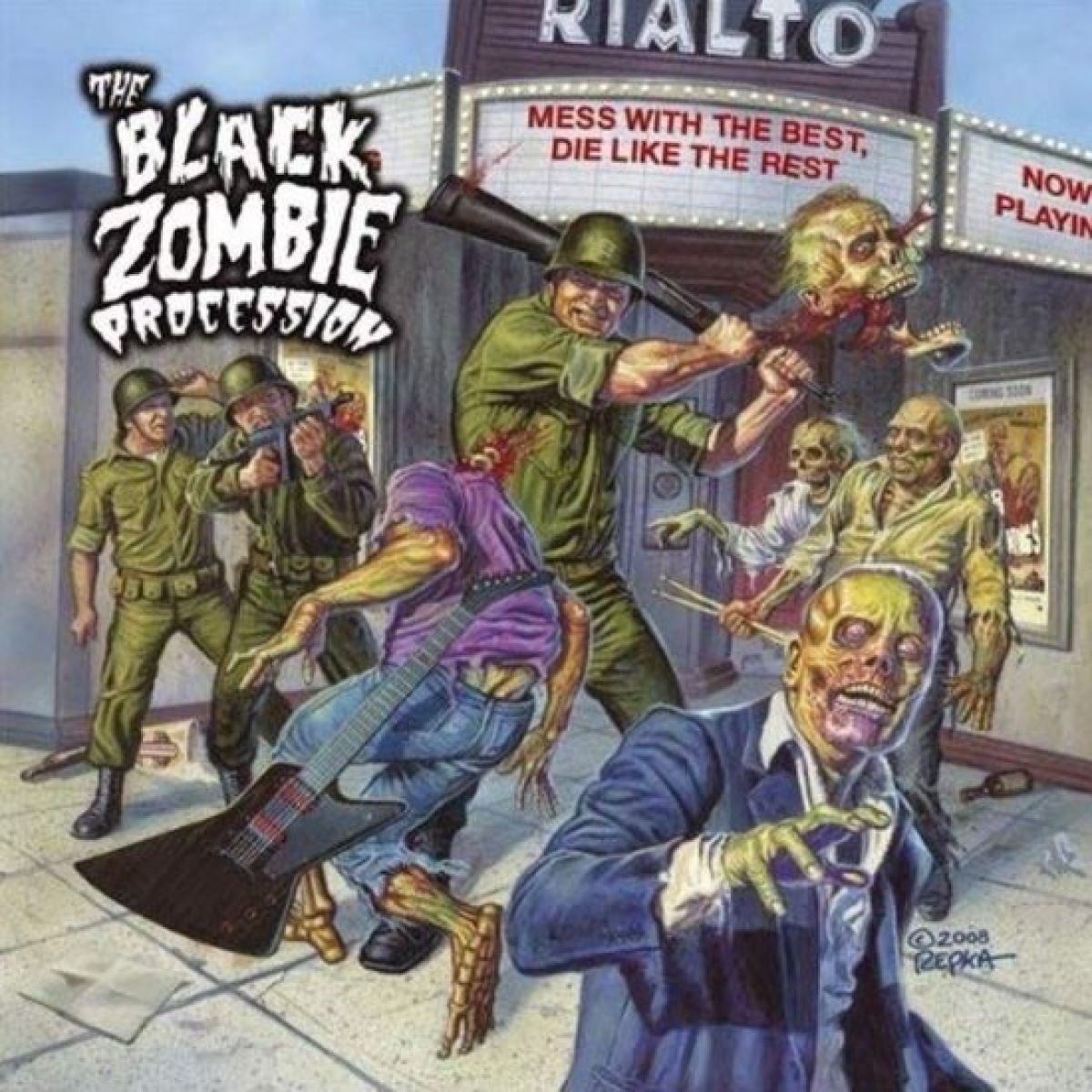 Afbeelding van Black Zombie Procession - Mess With The Best, Die Like The Rest