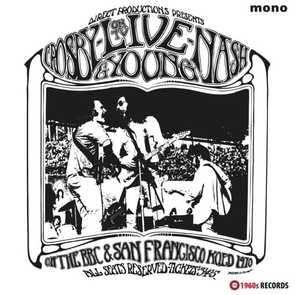 Afbeelding van Crosby, Nash & Young - Crosby, Nash & Young Live on TV 1970