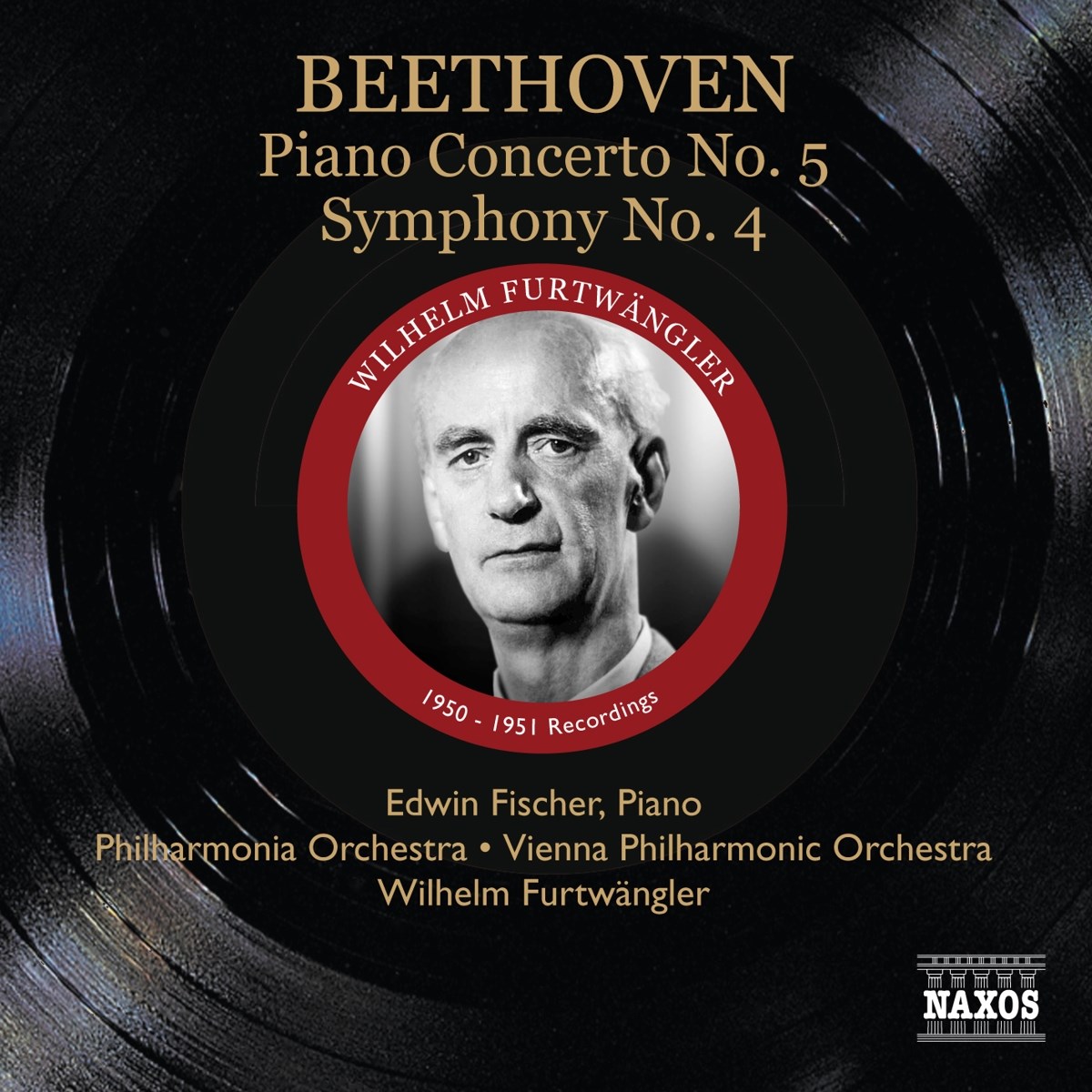 Edwin Fischer, Philharmonia Orchestra, Wilhelm Furtwängler - Beethoven: Symphony No.4, Piano Concerto No.
