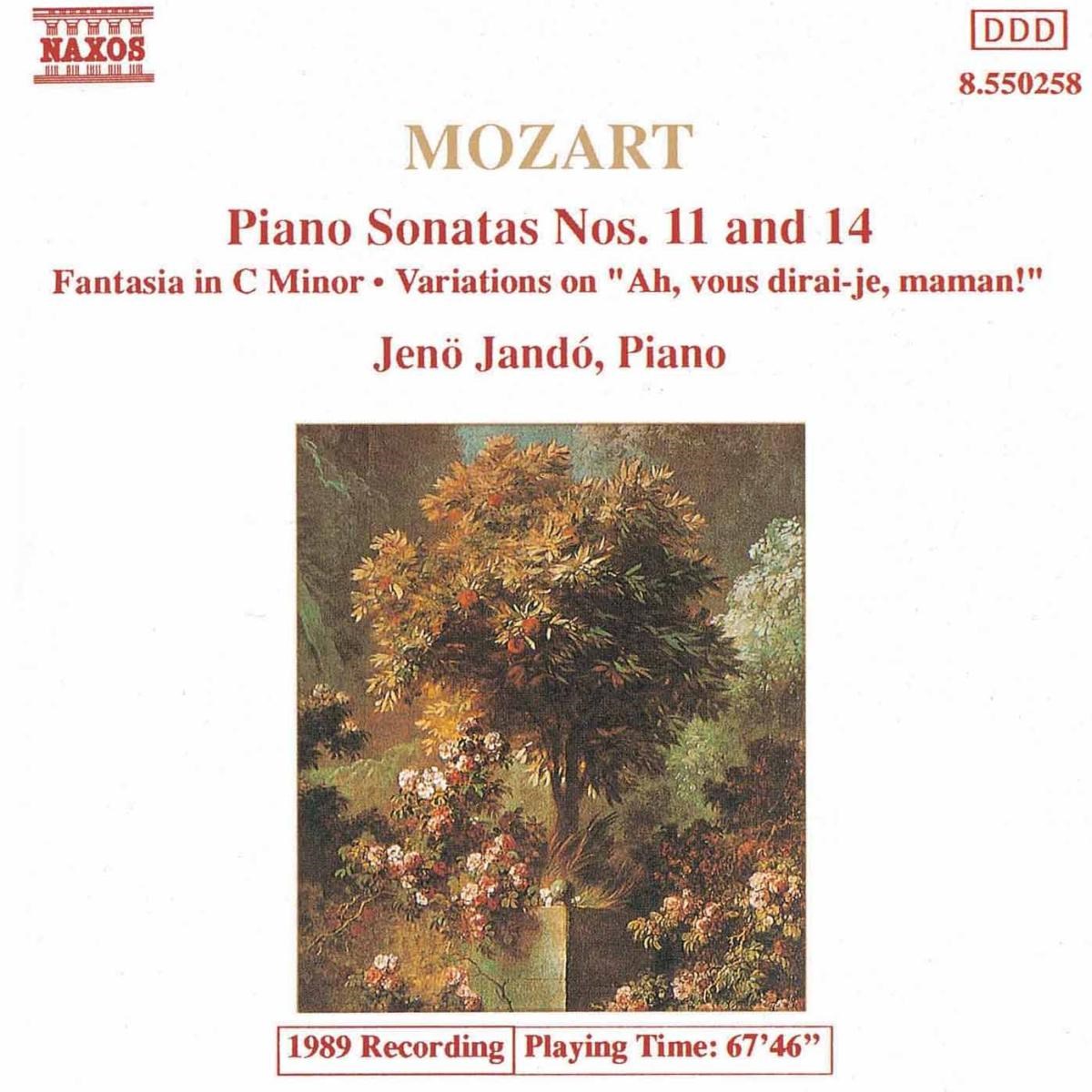 Afbeelding van Jeno Jandó - Mozart: Piano Sonatas | Fantasia | Variations