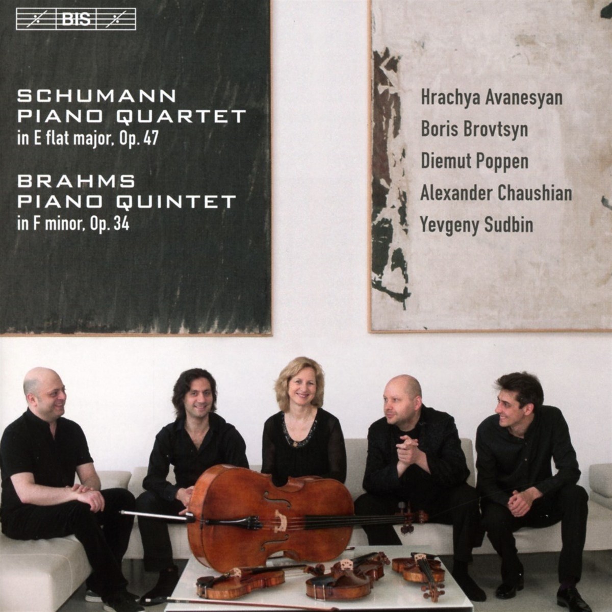 Yevgeny Sudbin, Hrachya Avanesyan, Boris Brovtsyn - Schumann: Piano Quartet/Brahms: Piano Quintet
