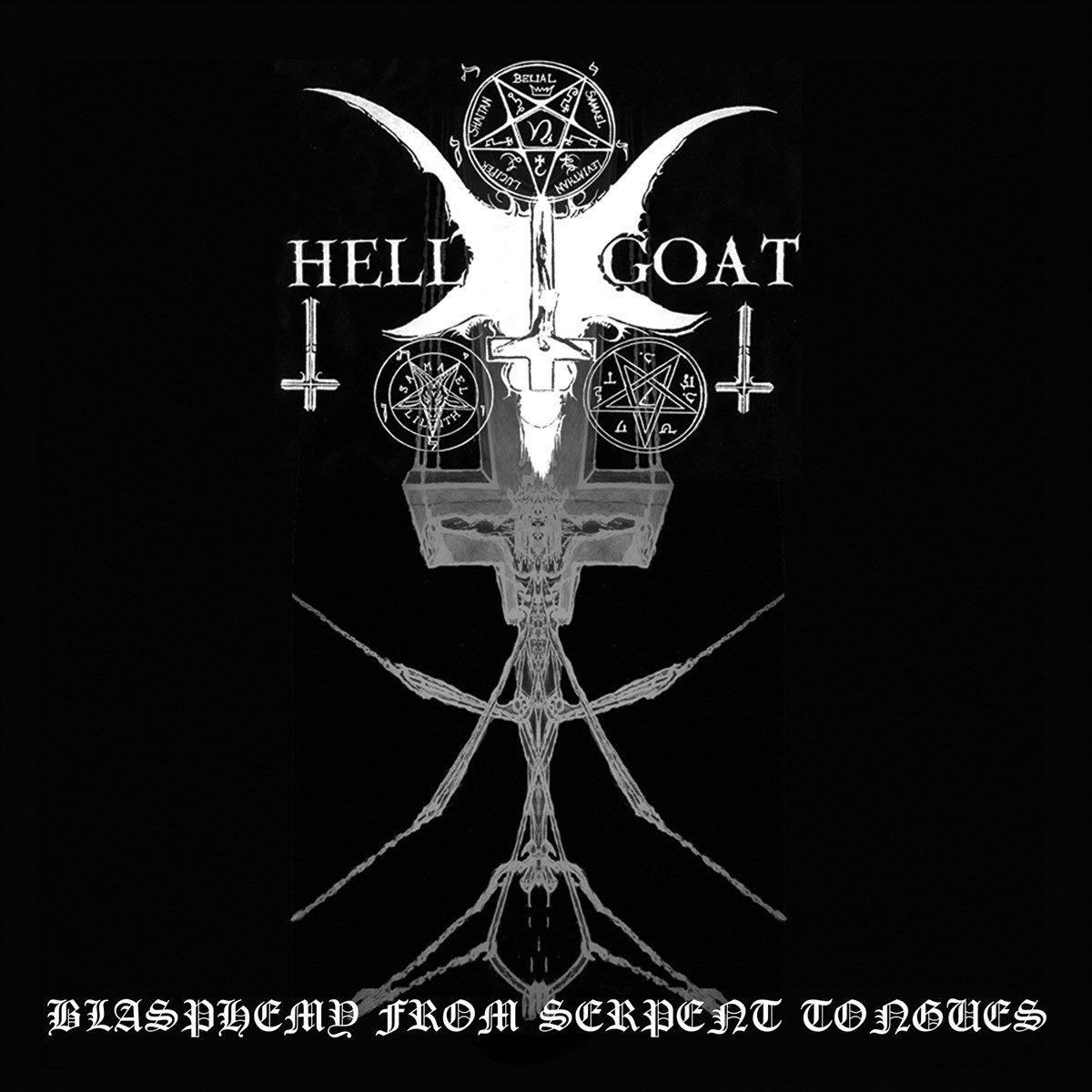 Afbeelding van Hellgoat - Blasphemy From The Serpent Tongues