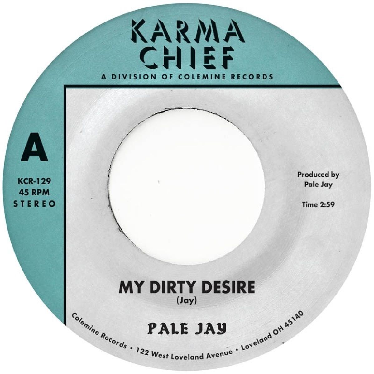 Afbeelding van Pale Jay - My Dirty Desire / Dreaming In Slow Motion