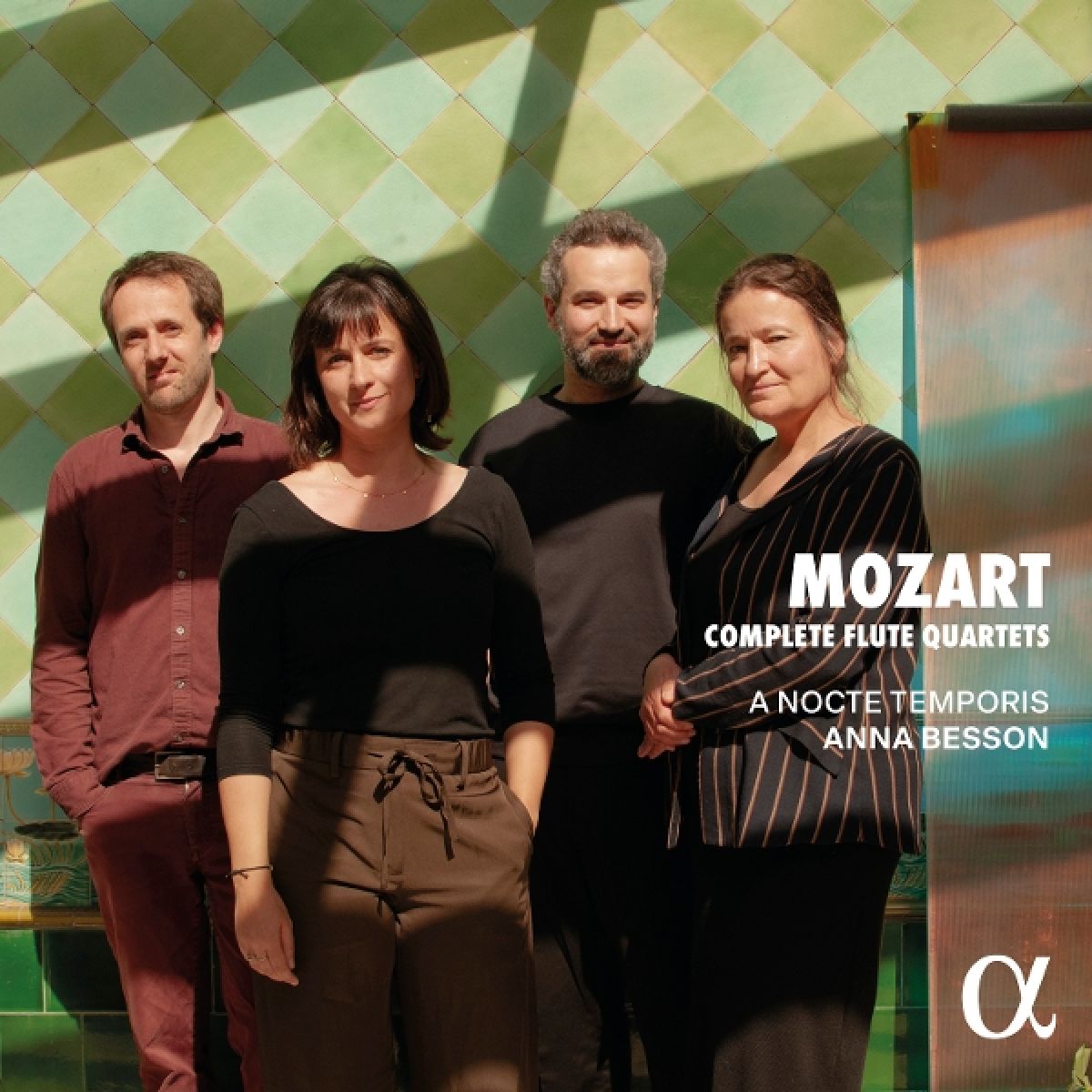 Afbeelding van Anna Besson, A Nocte Temporis - Mozart: Complete Flute Quartets