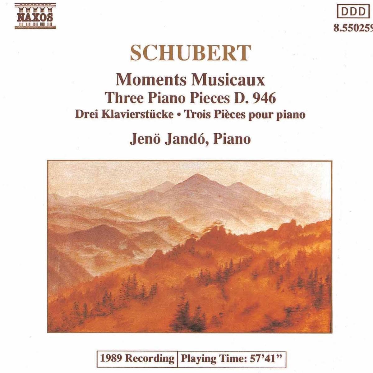 Jeno Jandó - Schubert: Moments Musicaux