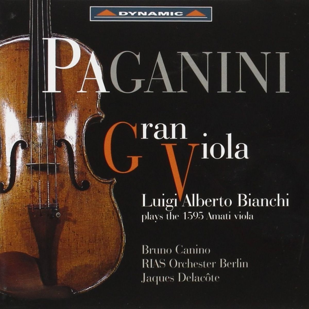 Bruno Canino, RIAS Symphonie-Orchester Berlin, Jacques Delacôte - Paganini: Gran Viola
