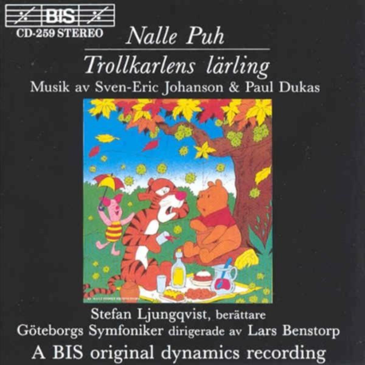 Afbeelding van Stefan Ljungqvist, Gothenburg Symphony Orchestra, Lars Benstorp - Nalle Puh, Trollkarlens Lärling