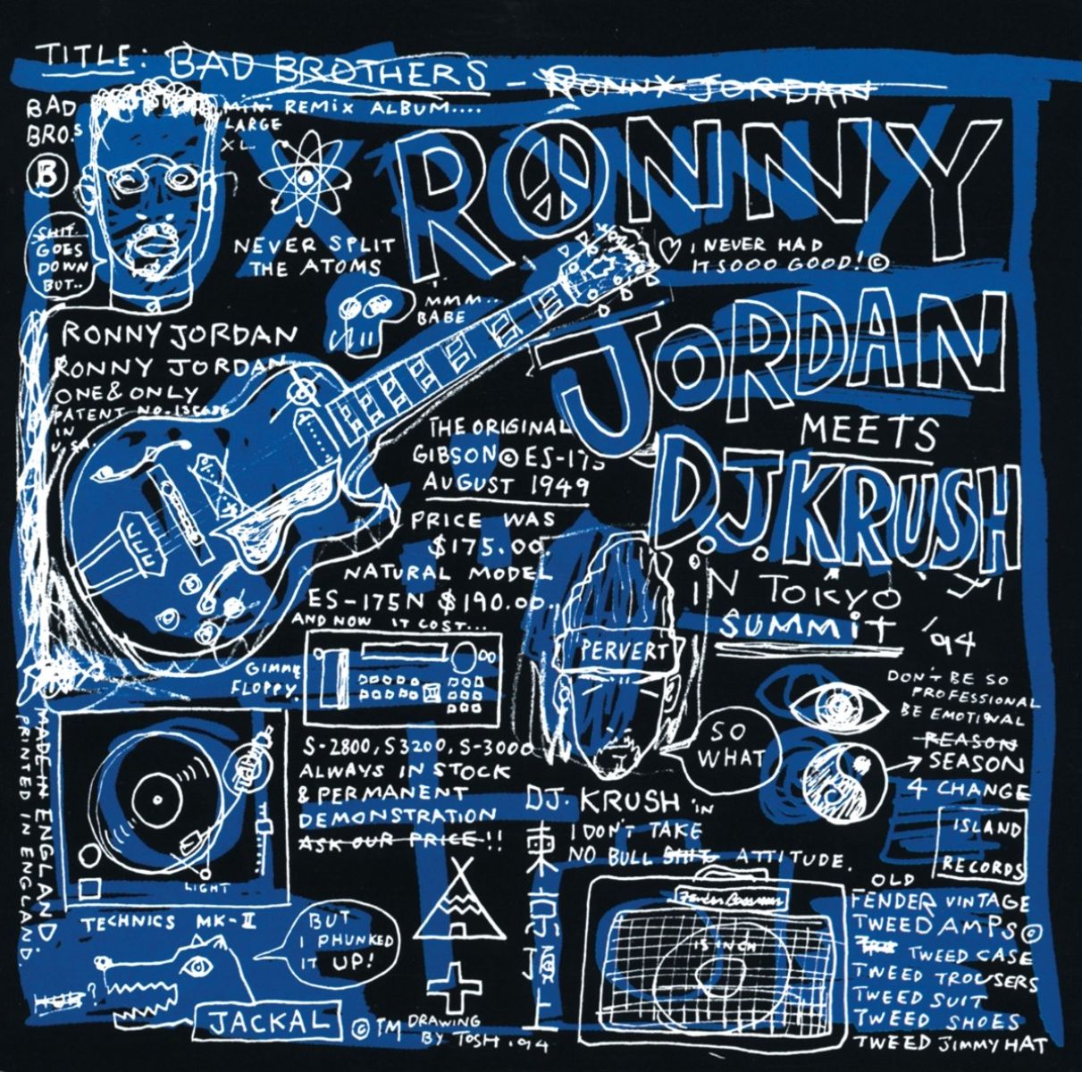 Afbeelding van Ronny Jordan Meets DJ Krush - Bad Brothers