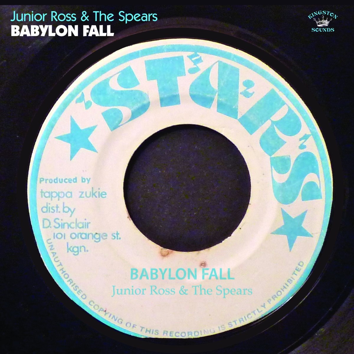Afbeelding van Junior Ross & The Spears - Babylon Fall