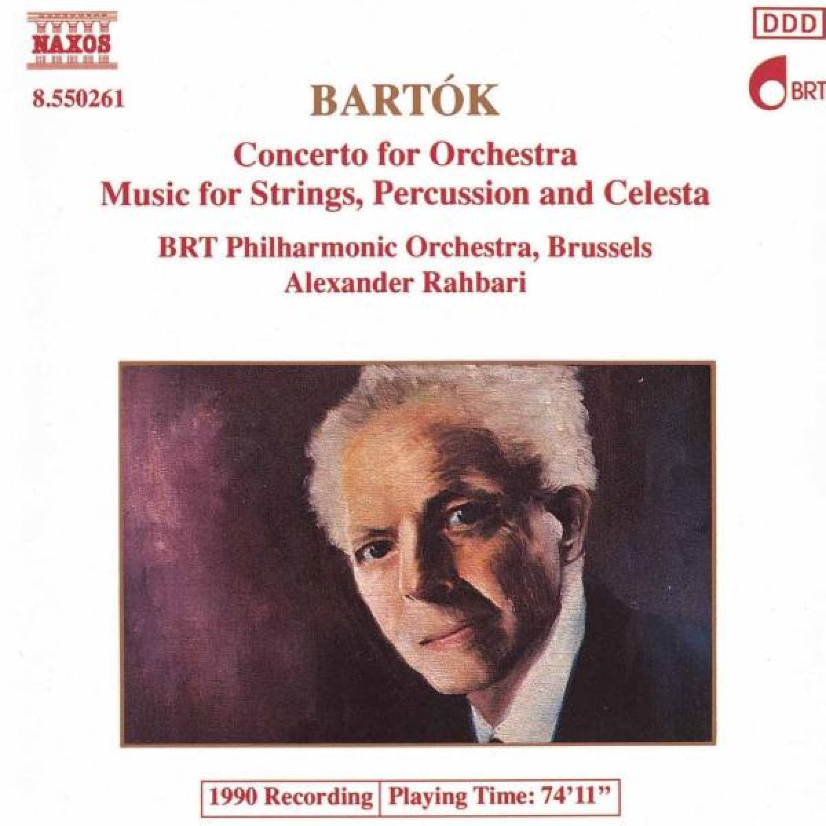 BRT Philharmonic Orchestra Brussels, Alexander Rahbari - Bartók: Concerto For Orchestra