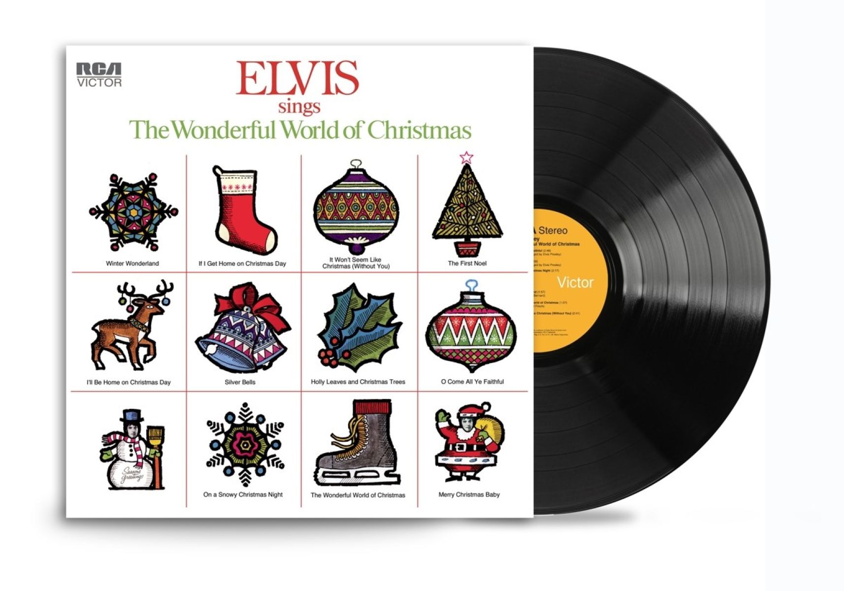 Afbeelding van Elvis Presley - Elvis Sings The Wonderful World Of Christmas