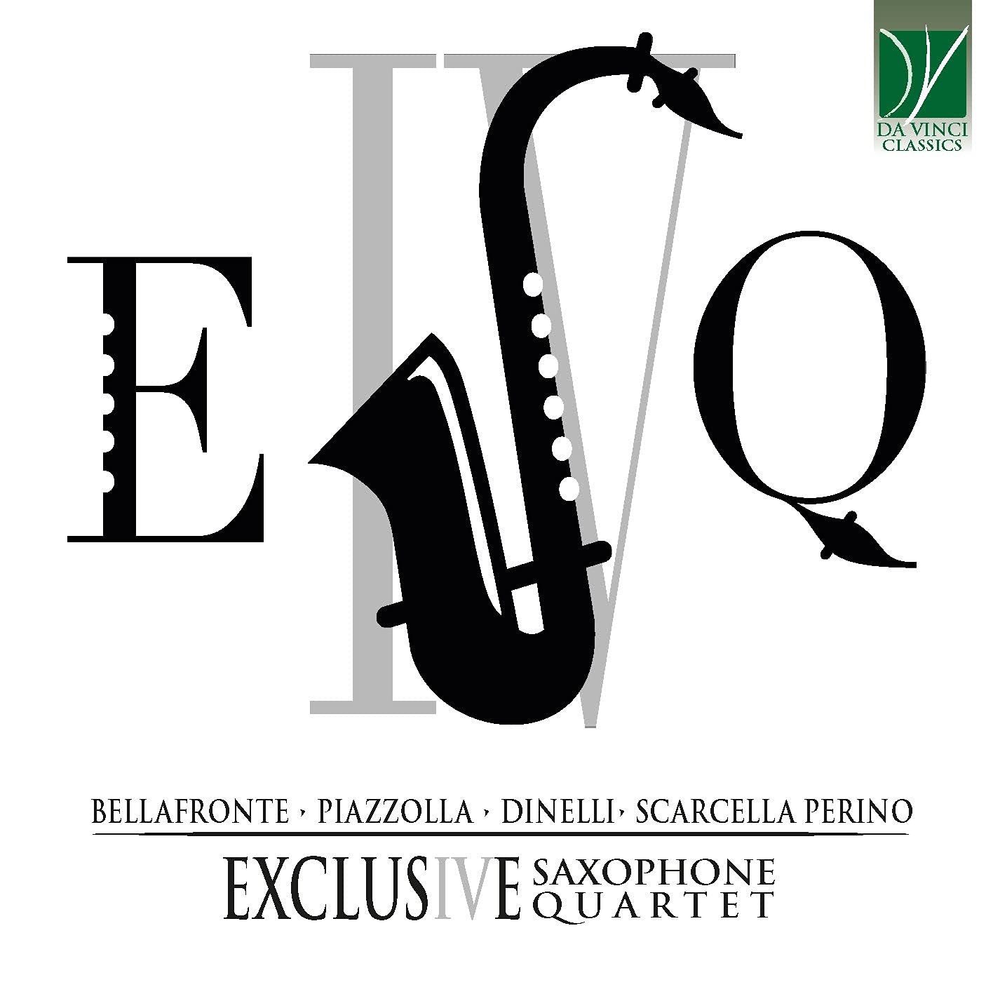 Afbeelding van Exclusive Saxophone Quartet & Mario Srefano Pietro - Contemporary Saxophone Quartets