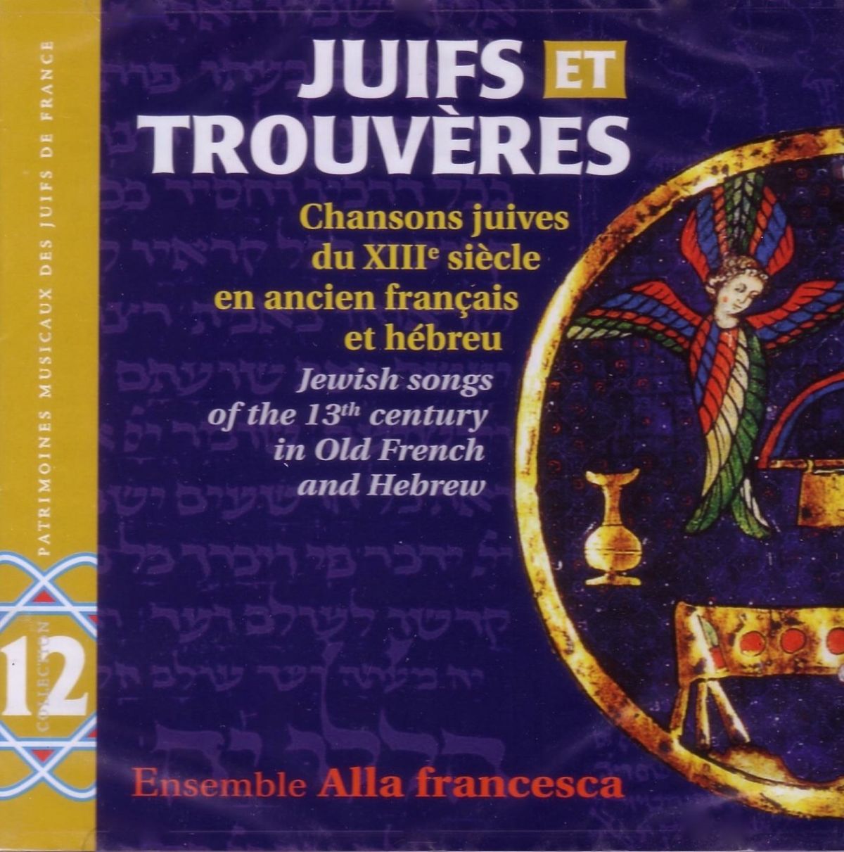 Afbeelding van Ensemble Alla Francesca - Vol. 12: Juifs Et Trouveres