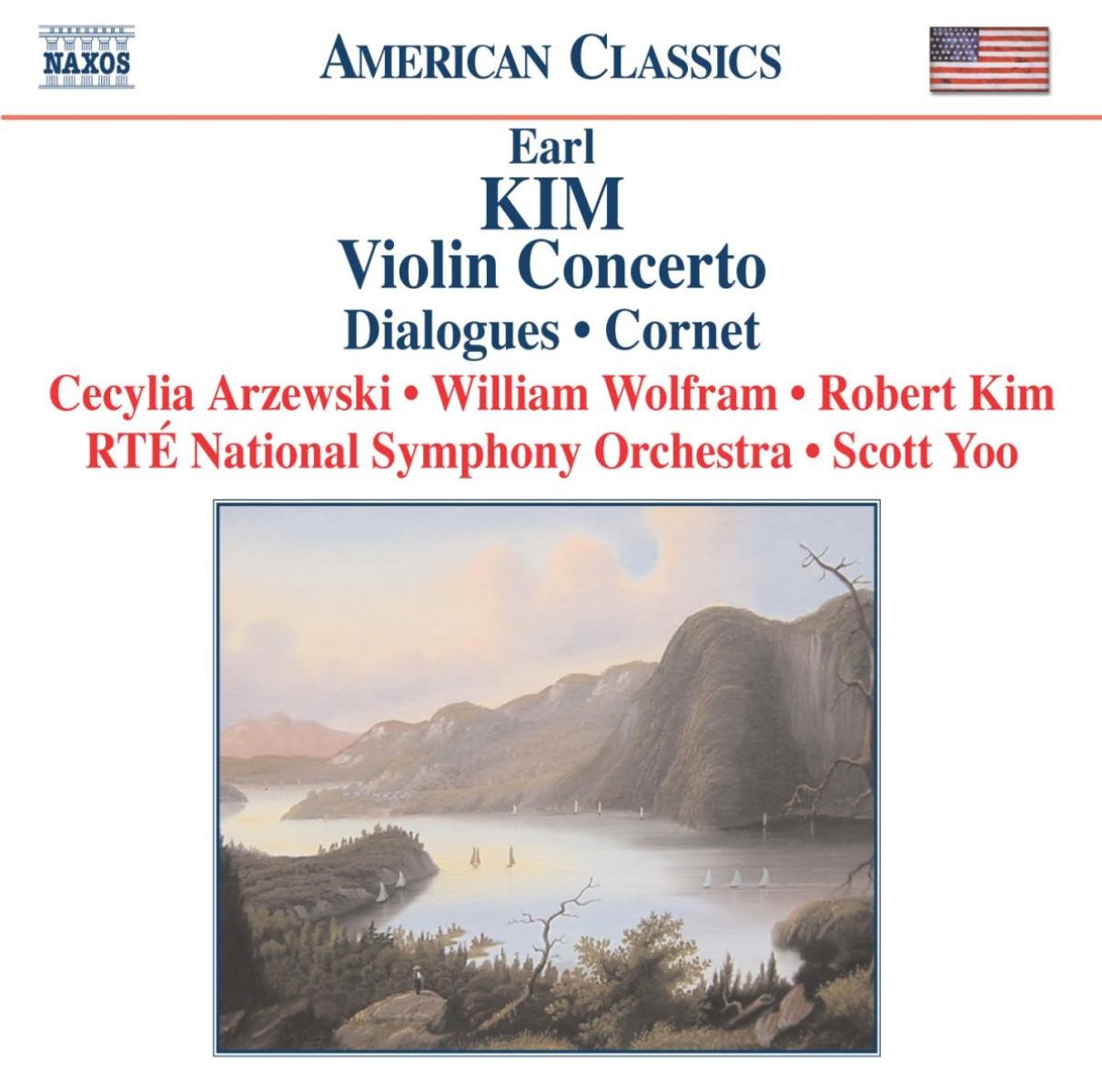 Afbeelding van RTE National Symphony Orchestra, Scott Yoo - Kim: Violin Concerto | Dialogues | Cornet