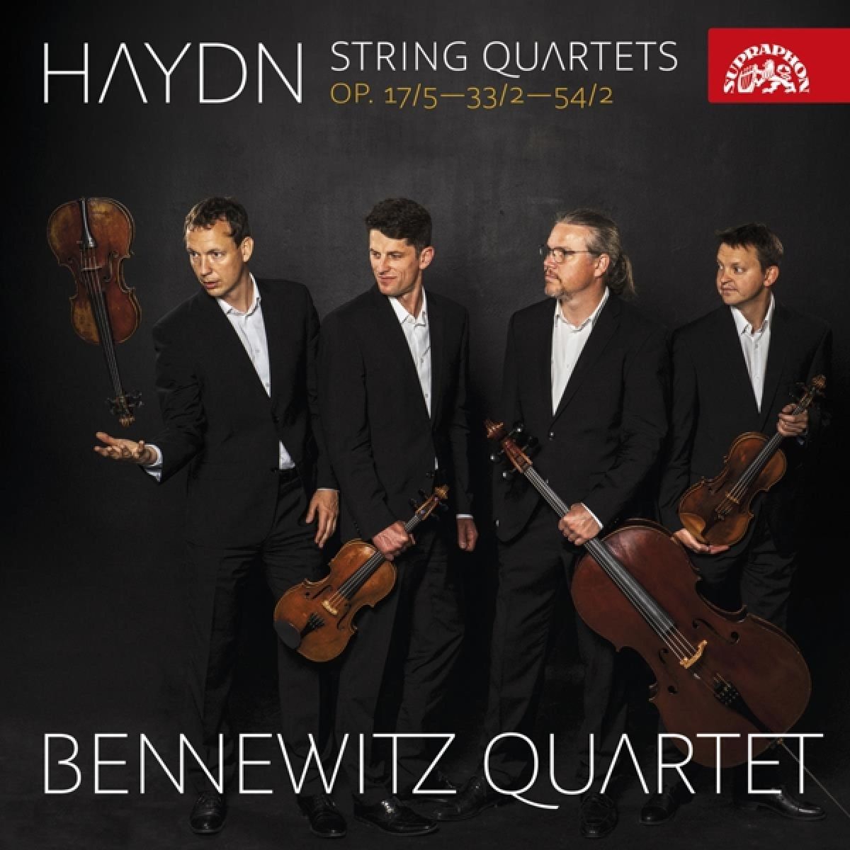 Afbeelding van Bennewitz Quartet - Haydn: String Quartets Op, 17, 33 & 54