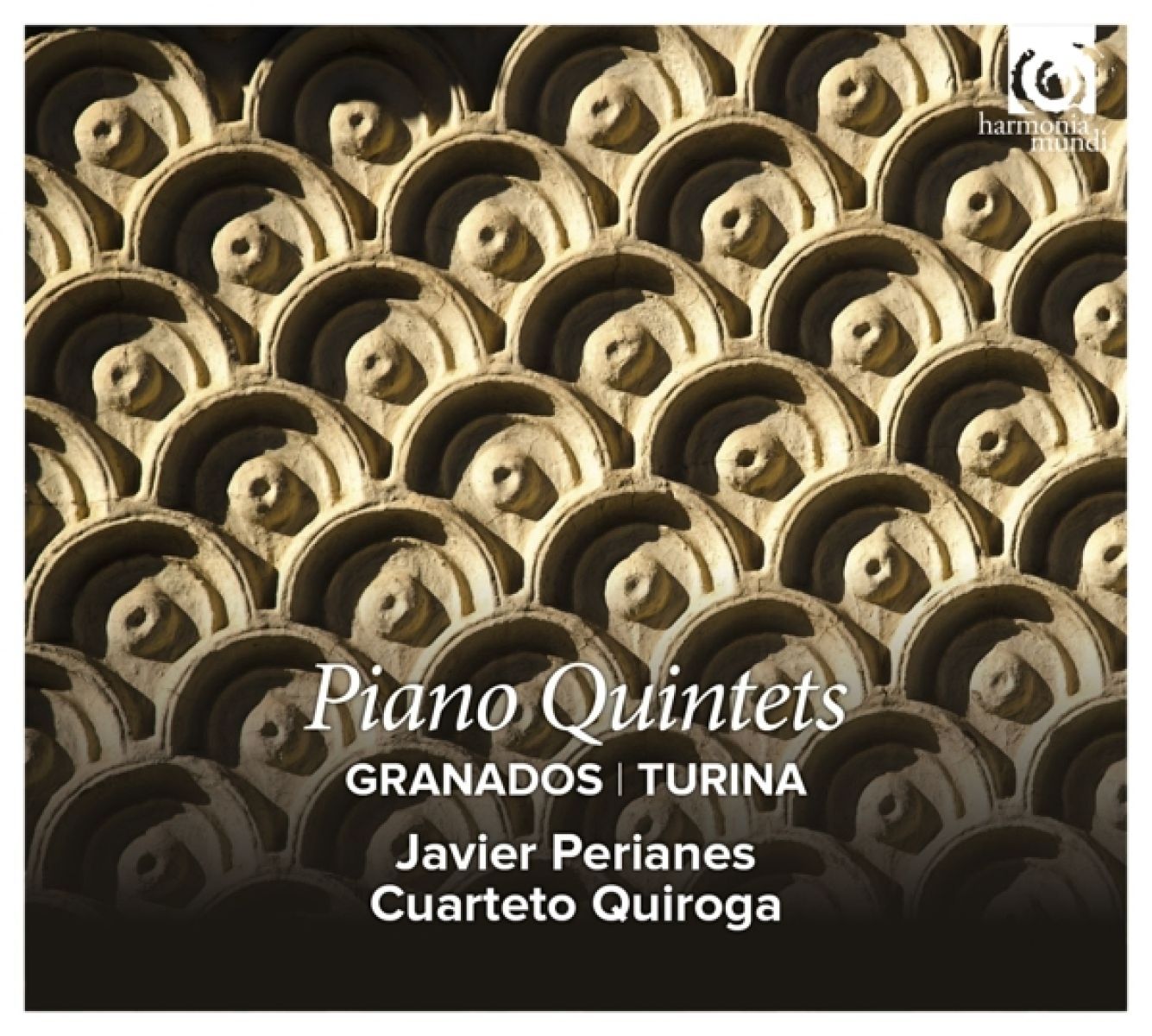 Afbeelding van Javier Perianes, Cuarteto Quiroga, Aitor Hevia, Cibrán Sierra, Josep Puchades, Helena Poggio - Piano Quintets