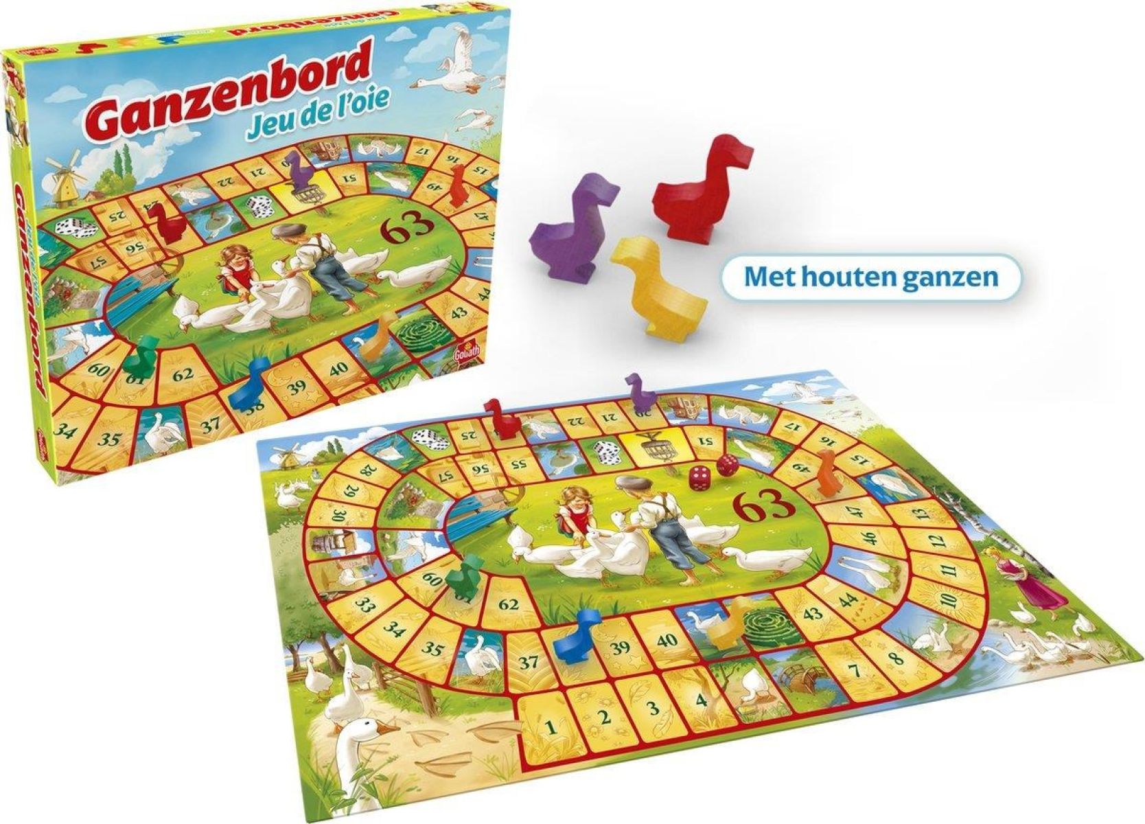 Afbeelding van Ganzenbord NL/FR