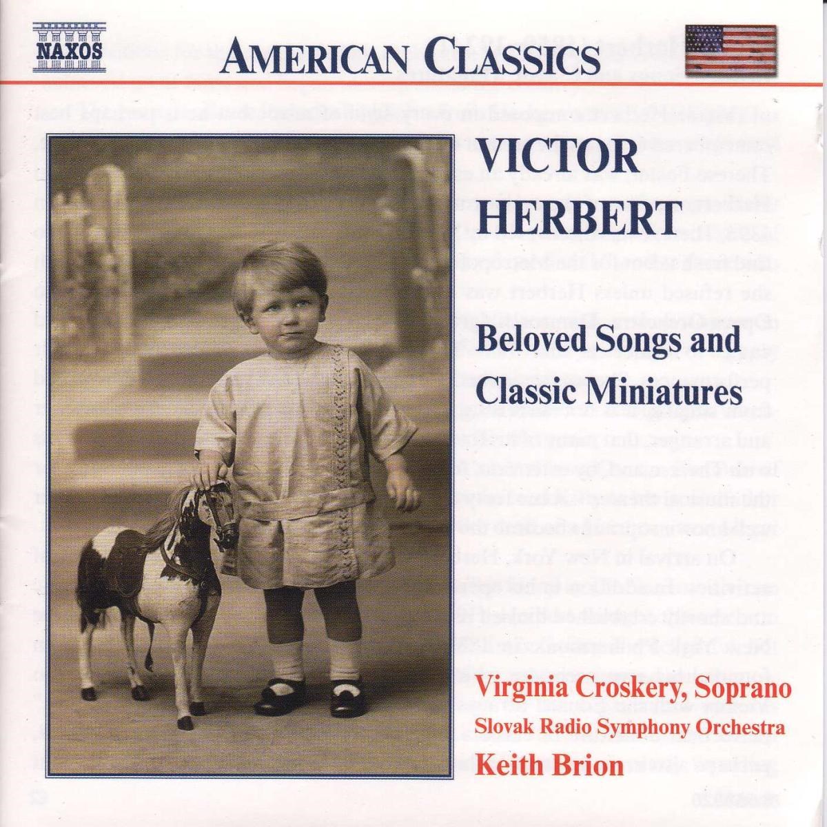 Afbeelding van Virginia Croskery, Slovak Radio Symphony Orchestra, Keith Brion - Herbert: Beloved Songs And Classic Miniatures