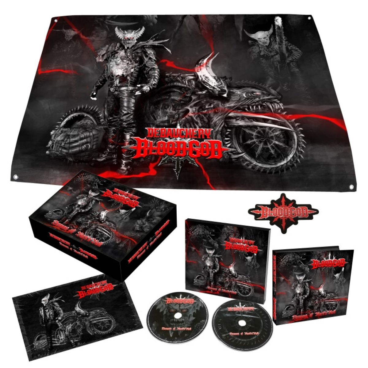 Afbeelding van Blood God & Debauchery - Demons Of Rock'n'roll