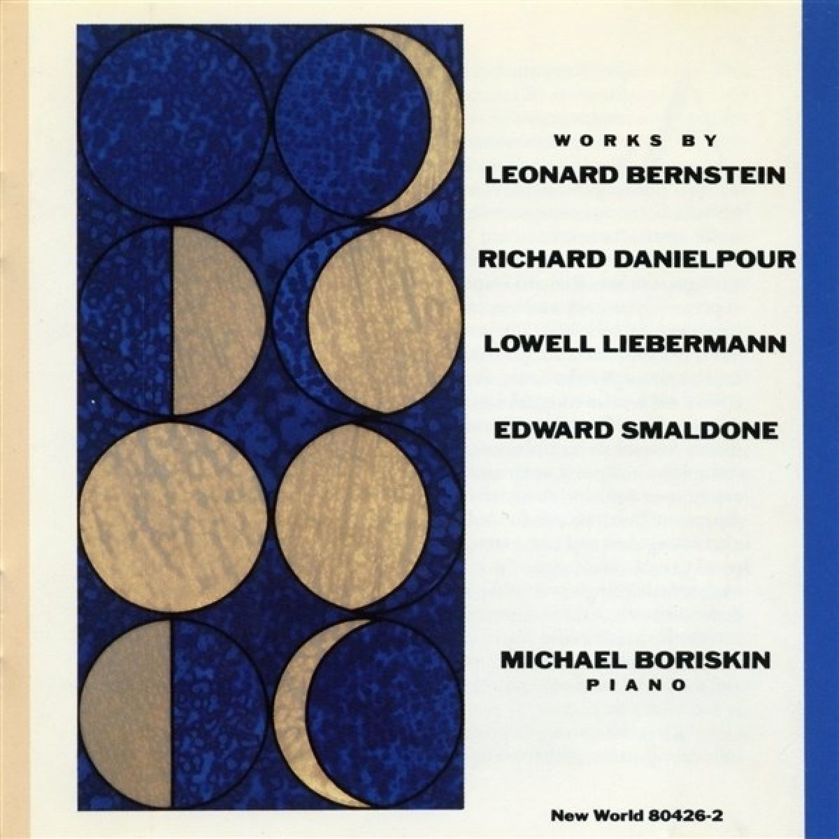 Afbeelding van Michael Boriskin - Works By Bernstein, Danielpour, Liebermann, Smaldone