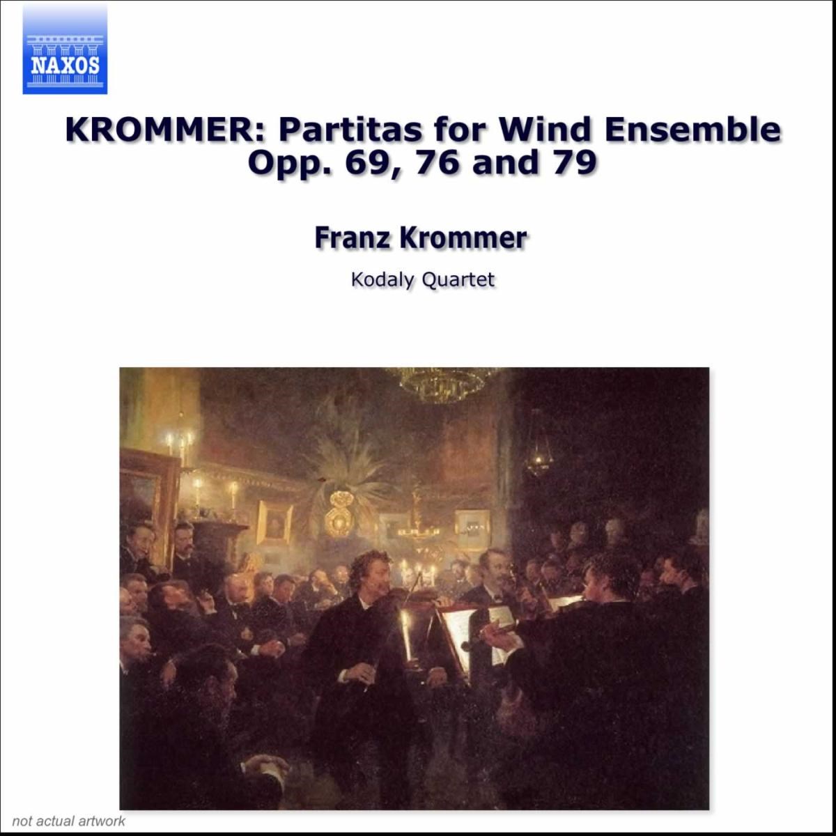 Afbeelding van Michael Thompson Wind Ensemble - Krommer: Wind Ensemble 3: Partitas