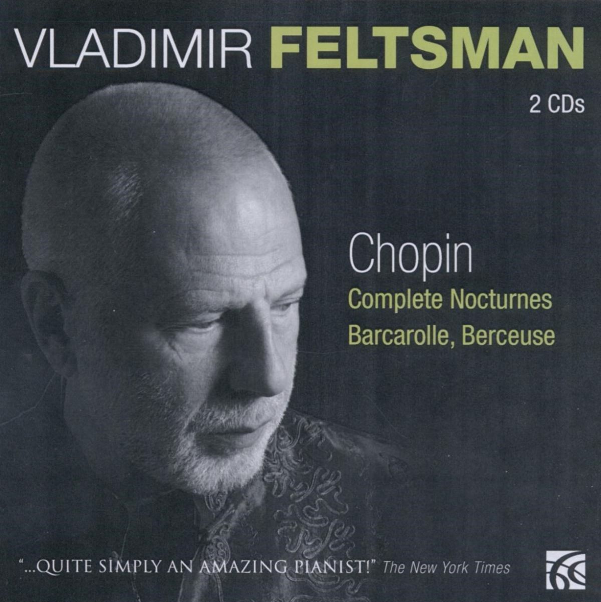 Afbeelding van Vladimir Feltsman - Chopin Complete Nocturnes, Barcarolle, Berceuse