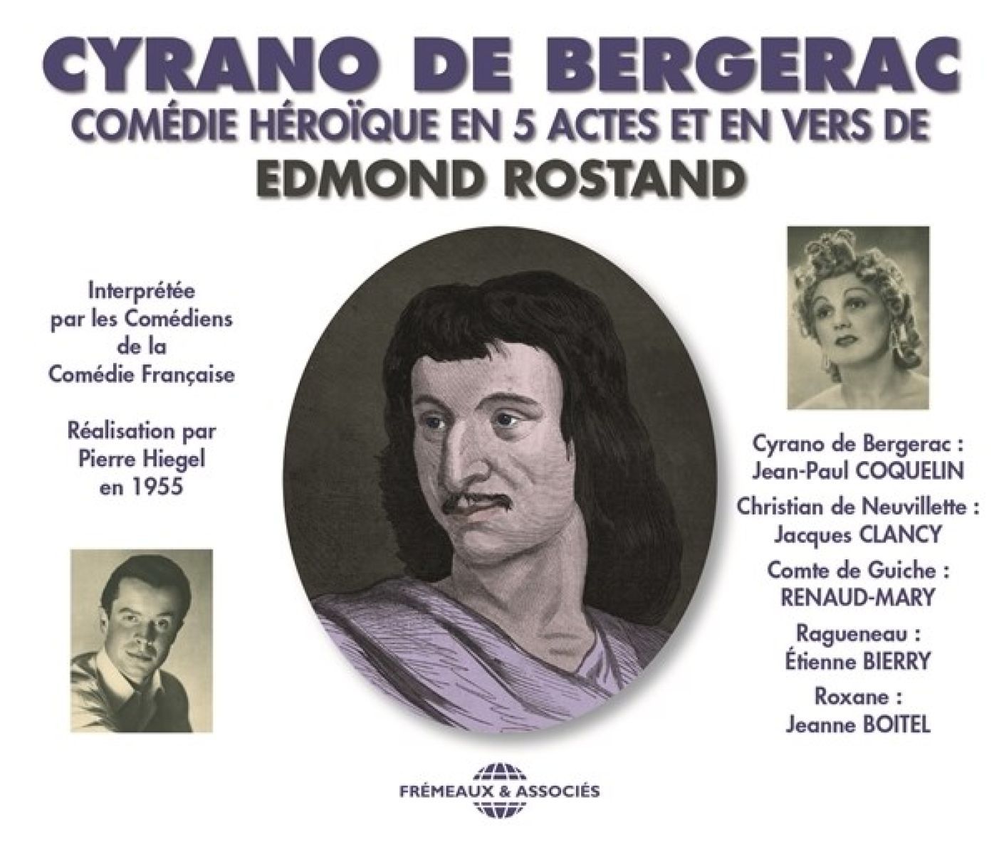 Afbeelding van Edmond Rostand - Cyrano De Bergerac Comedie Heroique En 5 Actes Et