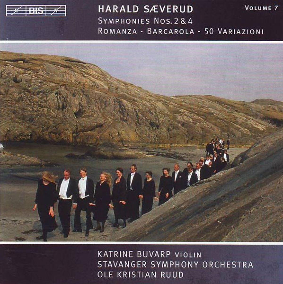 Afbeelding van Katrine Buvarp, Stavanger Symphony Orchestra - Seaverud: Symphonies Nos. 2 & 4