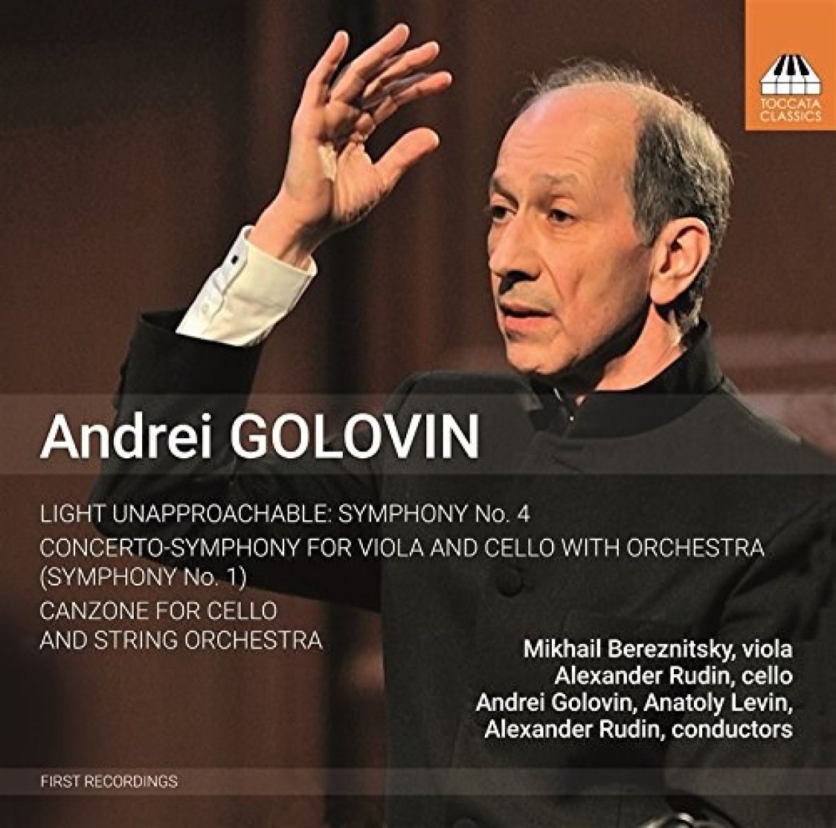 Afbeelding van Musica Viva Chamber Orchestra, Tchaikovsky Symphony Orchestra - Golovin: Symphonies Nos. 1 And 4; Canzone