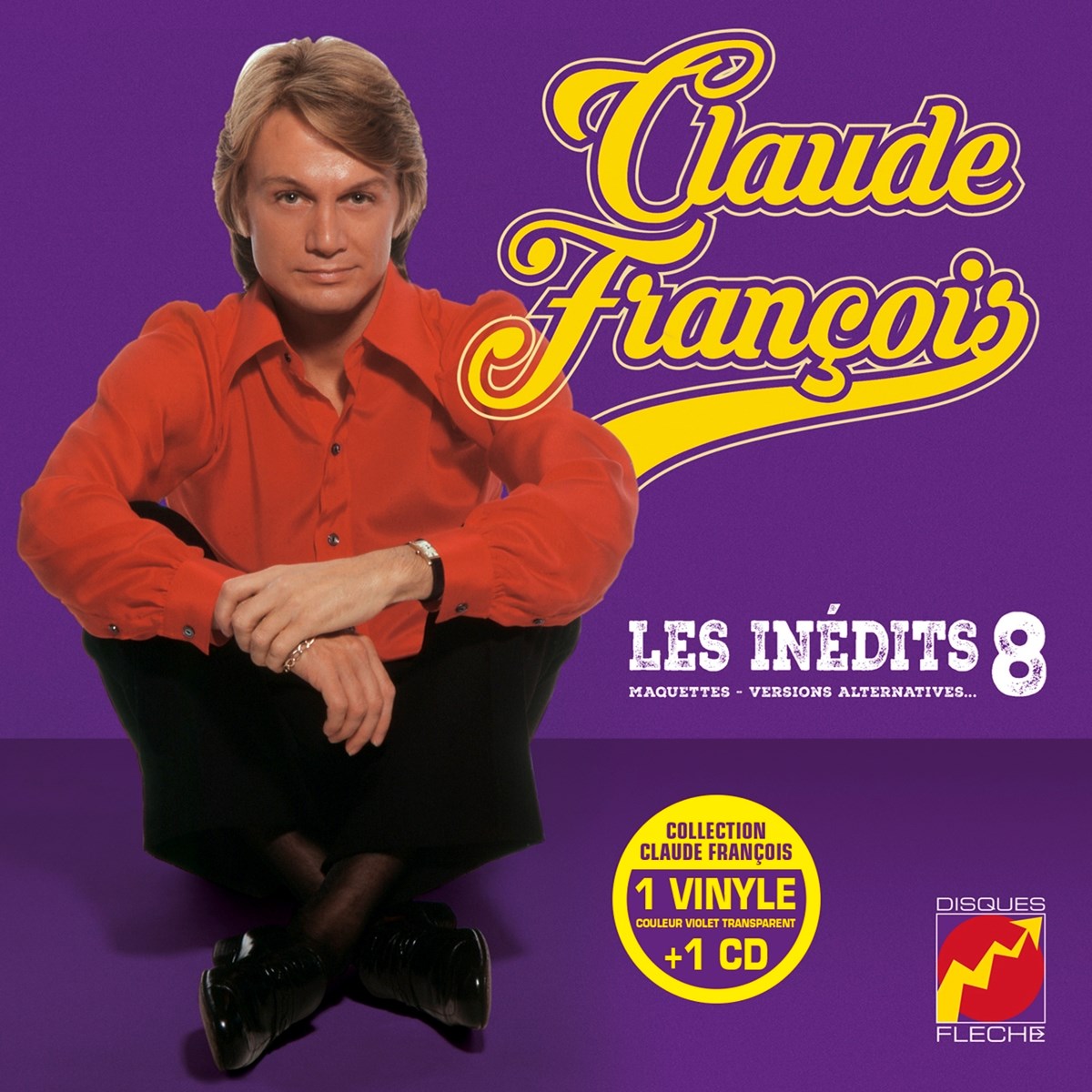 Afbeelding van Claude François - Les Inédits 8 (Maquettes - Versions Alternatives...)