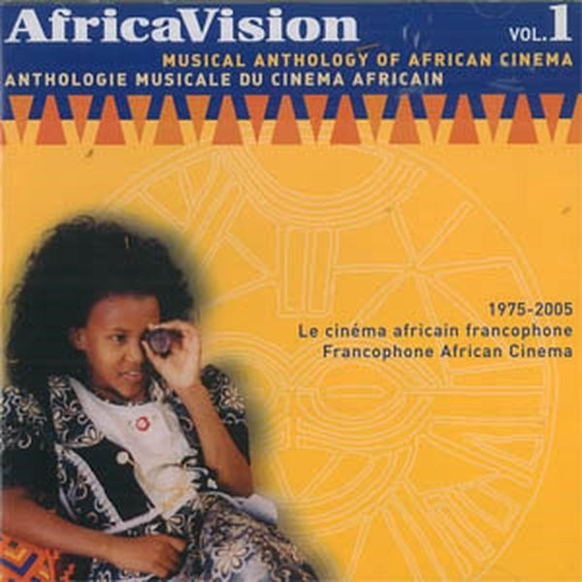 Afbeelding van Various Artists - AfricaVision Vol. 1 - Musical Anthology Of African Cinema / Anthologie Musicale Du Cinema Africain - 1975-2005 Le Cinema Africain Francophone / Francophone African Cinema