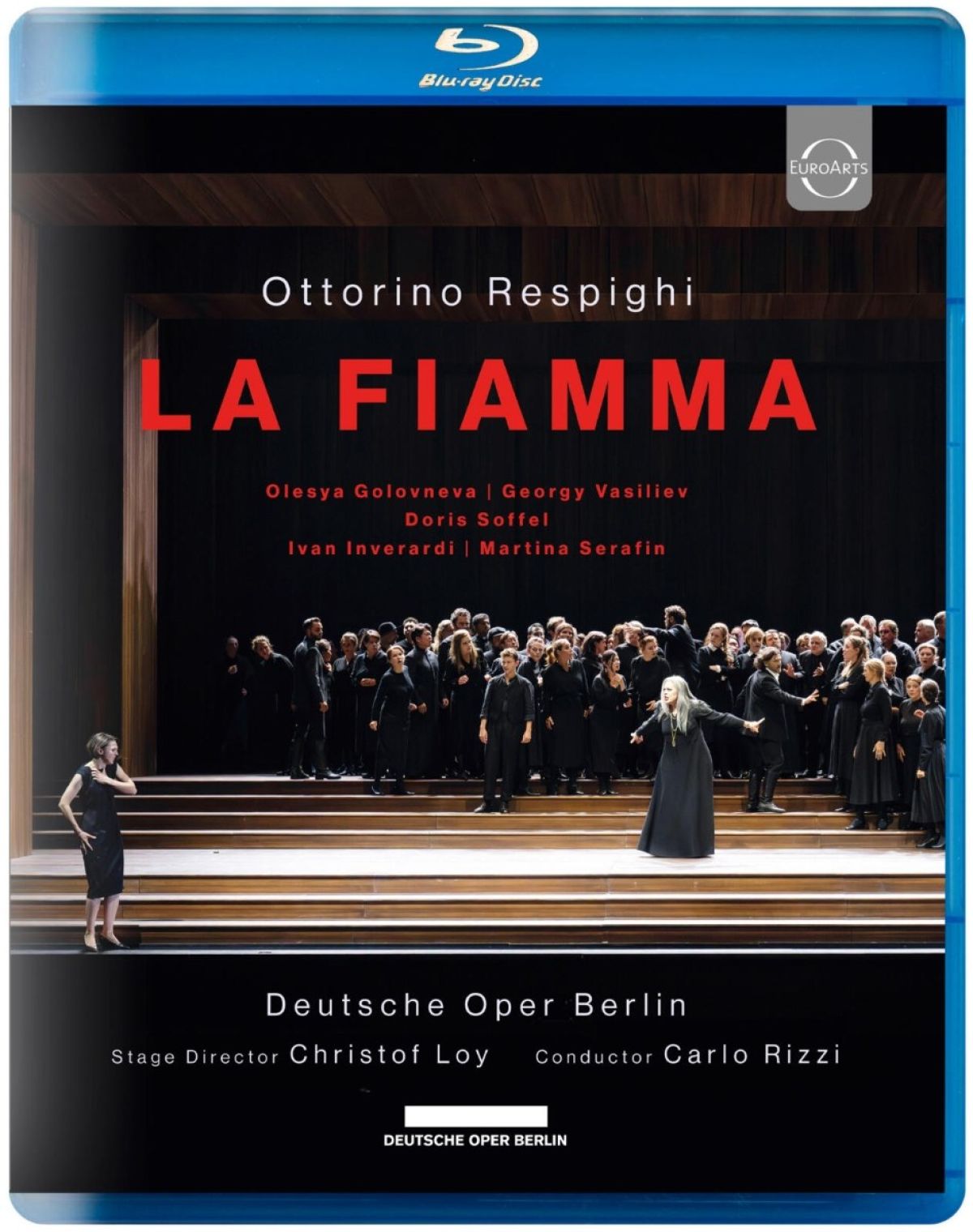 Afbeelding van Orchester Der Deutschen Oper Berlin & Carlo Rizzi - Ottorino Respighi: La Fiamma