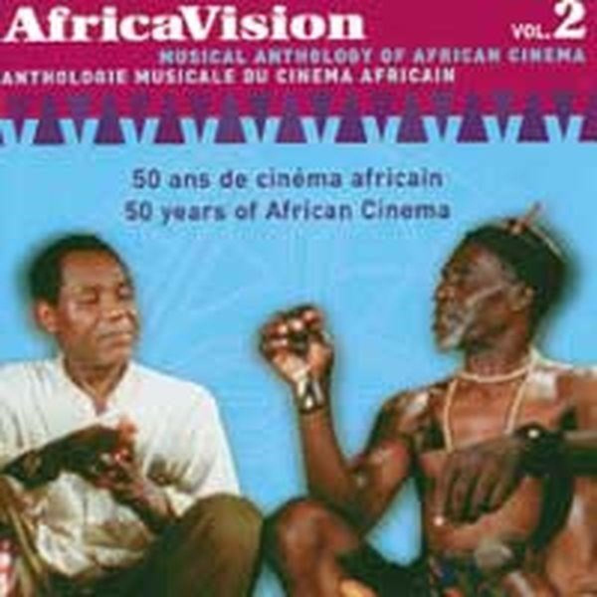 Afbeelding van Various Artists - AfricaVision Vol. 2 - Musical Anthology Of African Cinema / Anthologie Musicale Du Cinema Africain - 50 Ans De Cinema Africain / 50 Years Of African Cinema