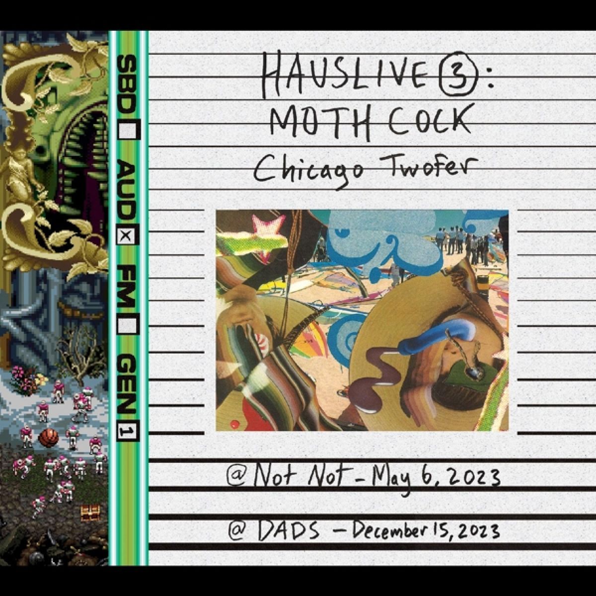 Afbeelding van Moth Cock - Hauslive 3: Chicago Twofer