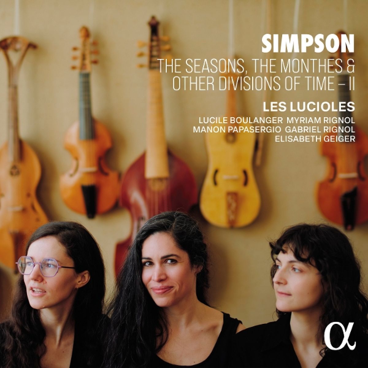 Afbeelding van Les Lucioles - Simpson: The Seasons, The Monthes & Other Divisions Of Time - Ii