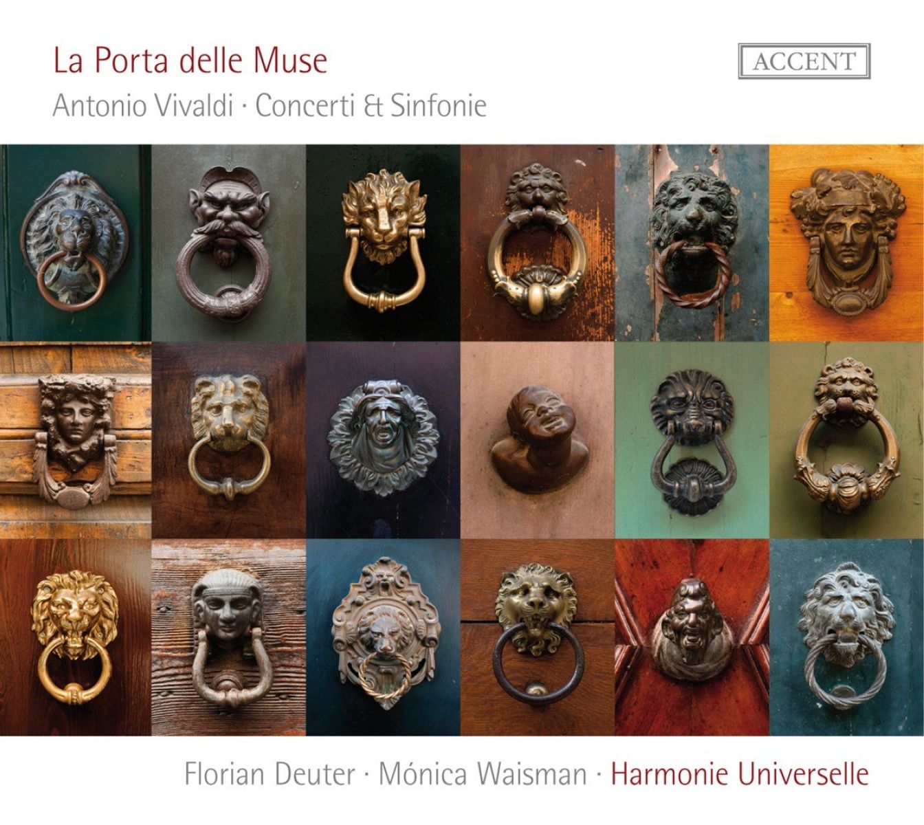 Afbeelding van Florian Deuter, Mónica Waisman, Harmonie Universelle - Vivaldi: La Porta Delle Muse