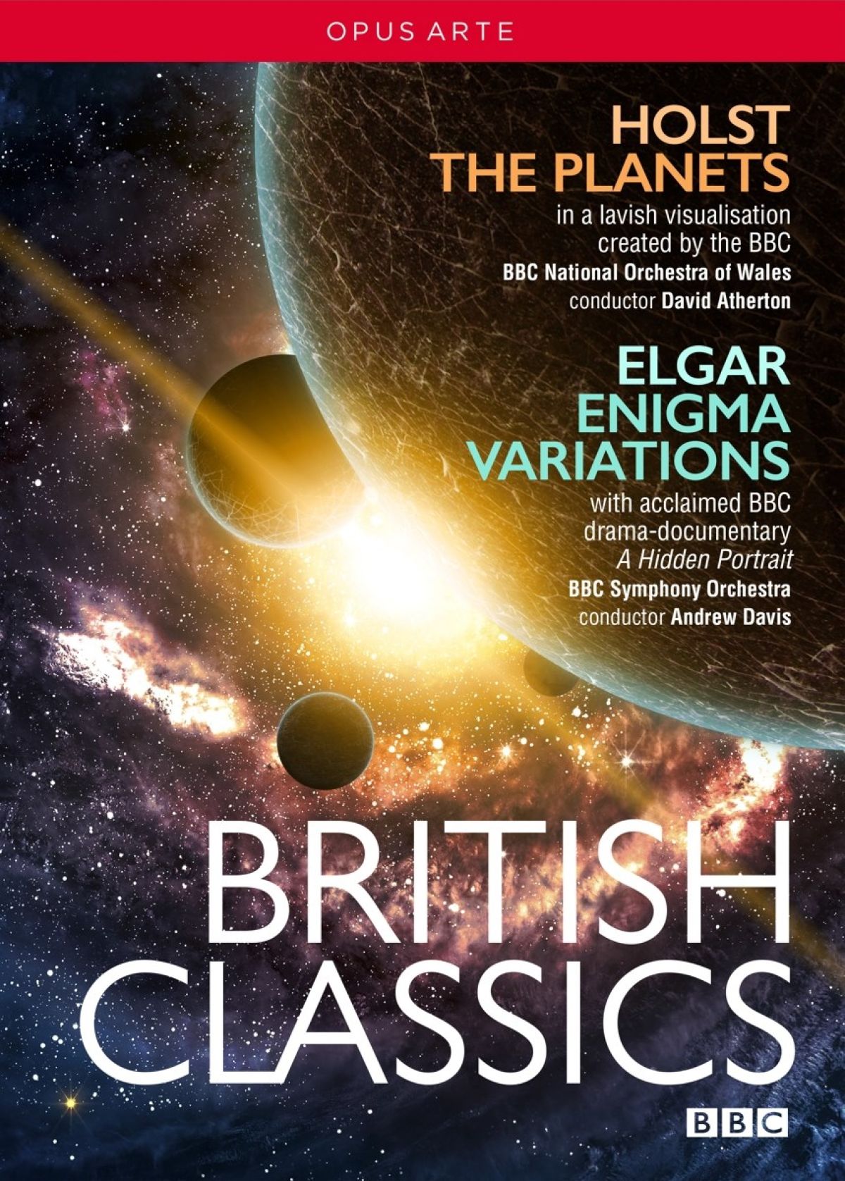 Afbeelding van BBC Symphony Orchestra Sir Andrew D - Holst: British Classics The Planets & Enigma