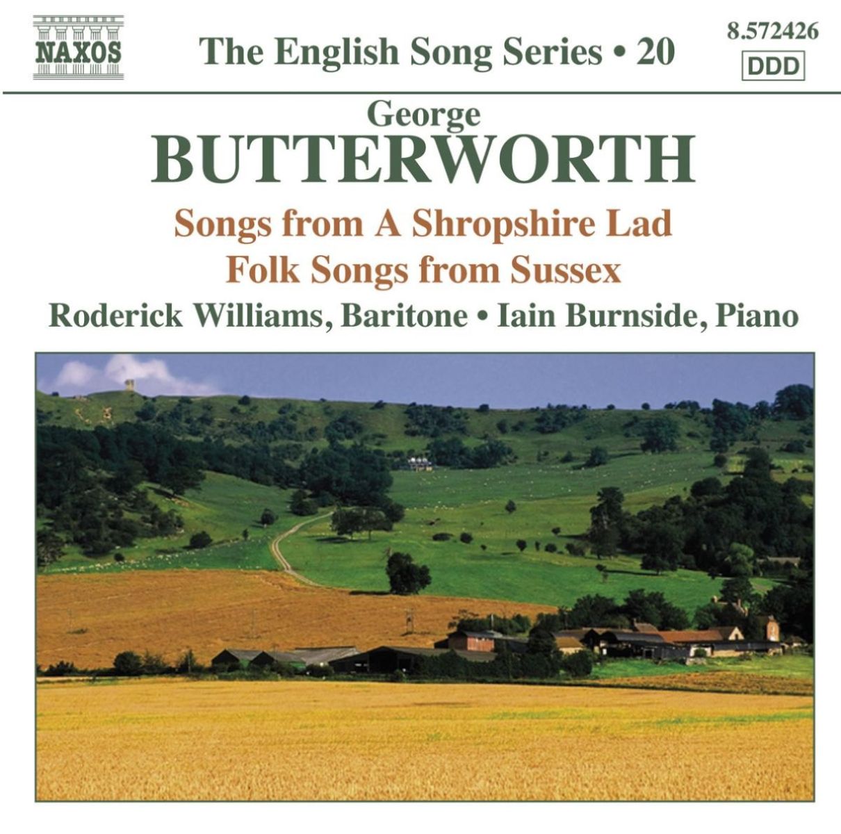 Roderick Williams & Iain Burnside - Butterworth: Songs From A Shropshire Lad | Folk Songs From Sussex