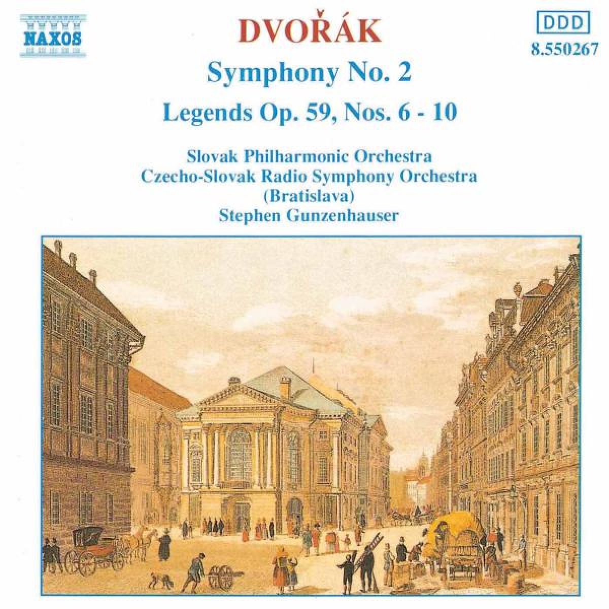 Afbeelding van Slovak Philharmonic Orchestra - Dvořák: Symphony No.2 | Legends 6-10